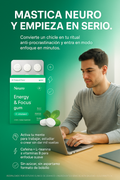 Goma De Mascar Energy & Focus Neurogum